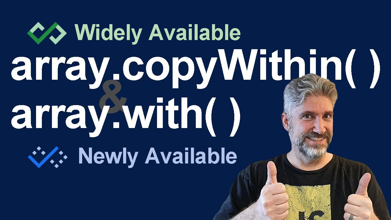 New Array Methods with and copyWithin - YouTube