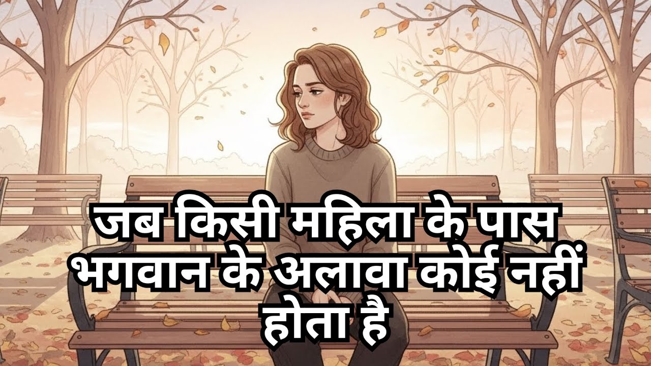 जब किसी महिला के पास भगवान के अलावा कोई नहीं होता