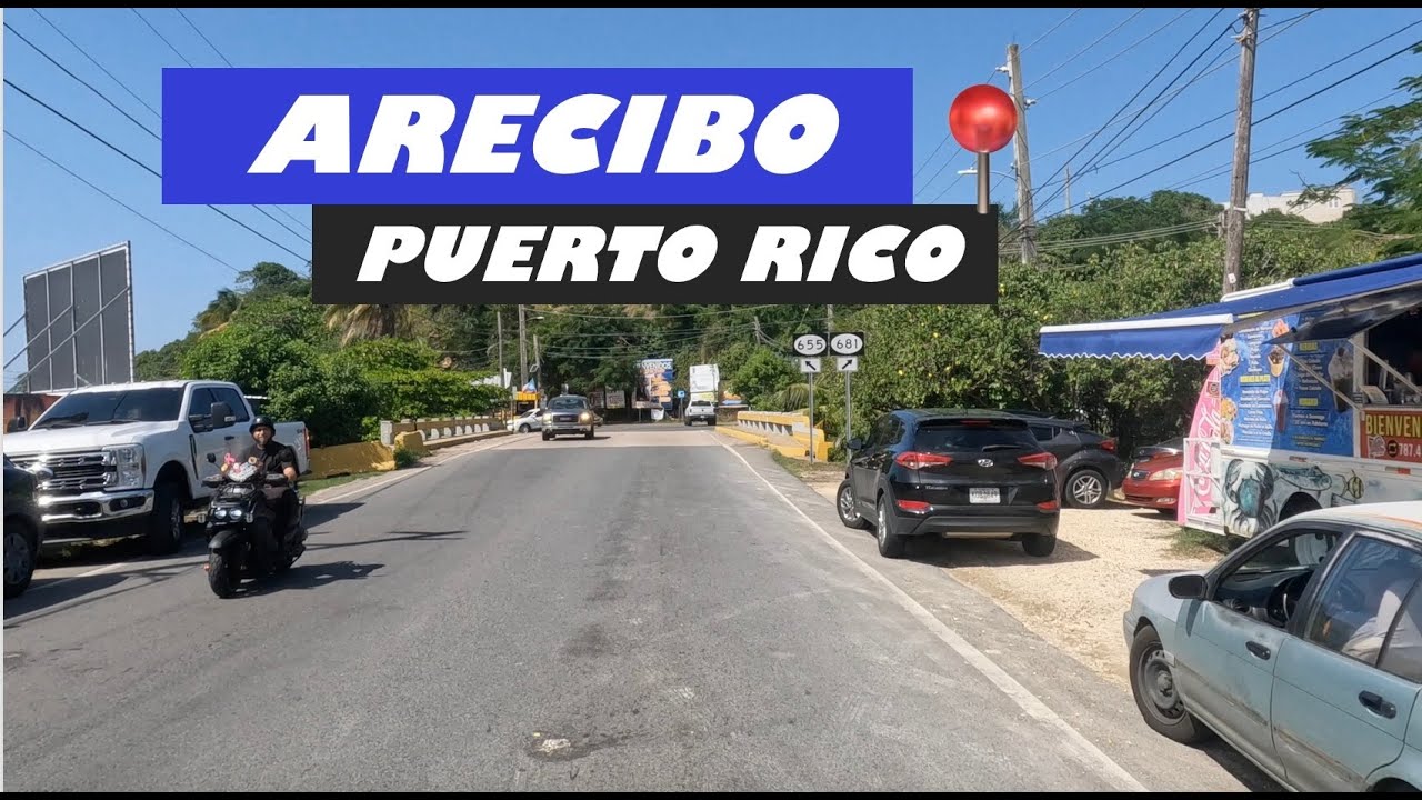 🚙DRIVING AROUND ARECIBO PUERTO RICO 4K 🇵🇷