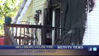Elderly Man Trapped in Home on Fire
