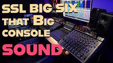 SSL Big SiX Unboxing Big Console Sound in a Compact Mixer!