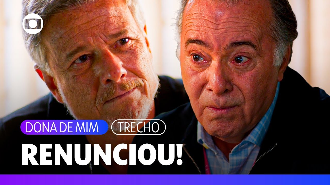 Abel abre mão da presidência da Boaz.  | Dona de Mim | TV Globo