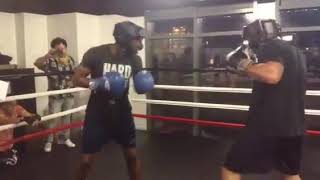 Joel Brondon - At Urban Boxing D.c. Sparring A Pro Boxer With Only 10 Amateur Fights