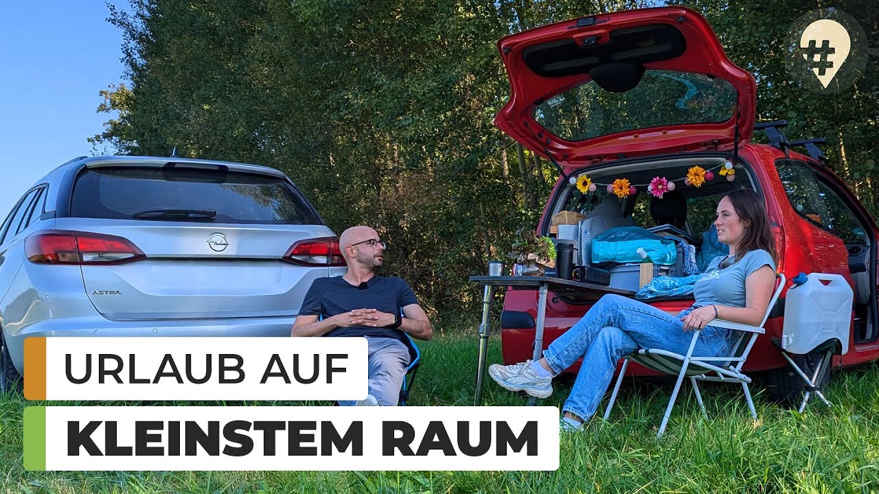 Car Camping am Grünen Band 🚗 | Micro Camper | 