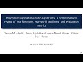 Benchmarking metaheuristic algorithms: a comprehensive review of test functions, real-world
