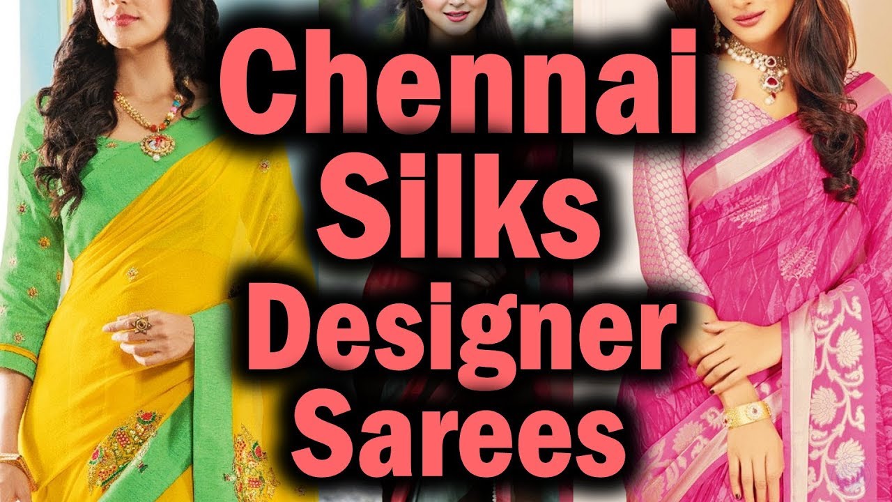 chennai silks fancy sarees