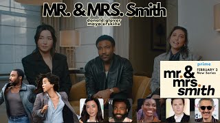 Mr & Mrs Smith Cast Interview (Donald Glover, Maya Erskine, and Francesca Sloane)