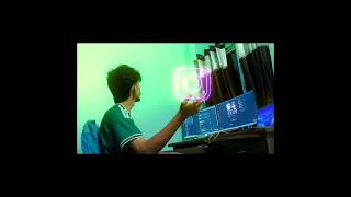 INSTAGRAM HOLOGRAM EDIT BY DAVINCI RESOLVE