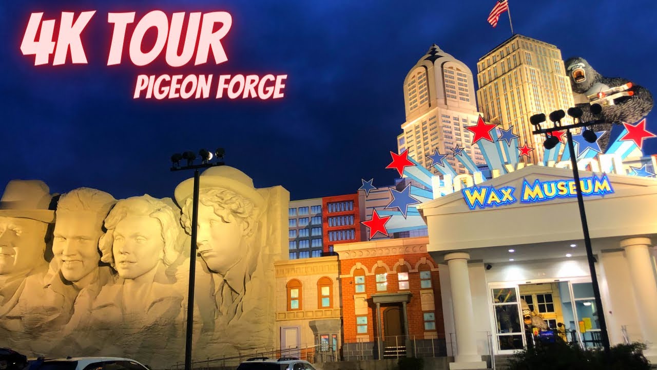 Full tour of the amazing Hollywood Wax Museum! (Pigeon TN) YouTube