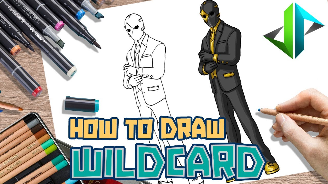 How To Draw Guggimon  Fortnite Draw and Color Tutorial  YouTube