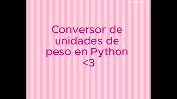 programa en Python utilizando tkinter sobre conversor de unidades de peso (compatible con Mac)