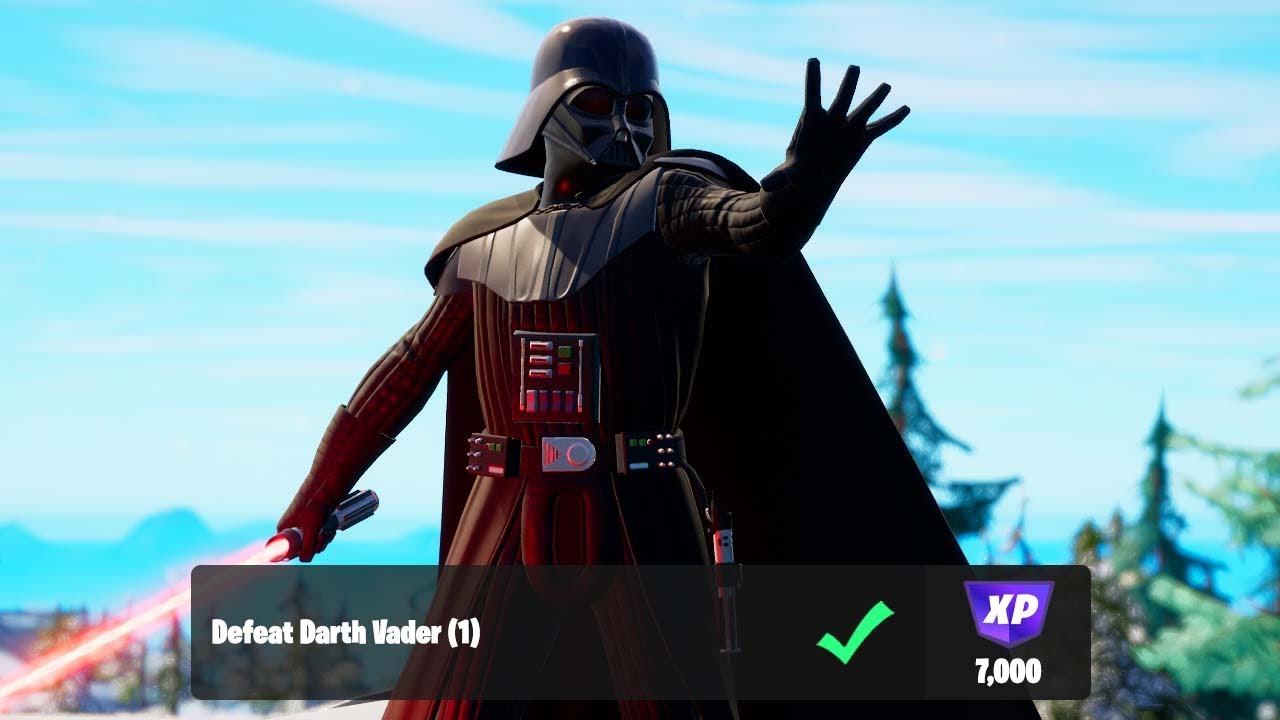 Defeat Darth Vader - Fortnite Vibin' Quests
