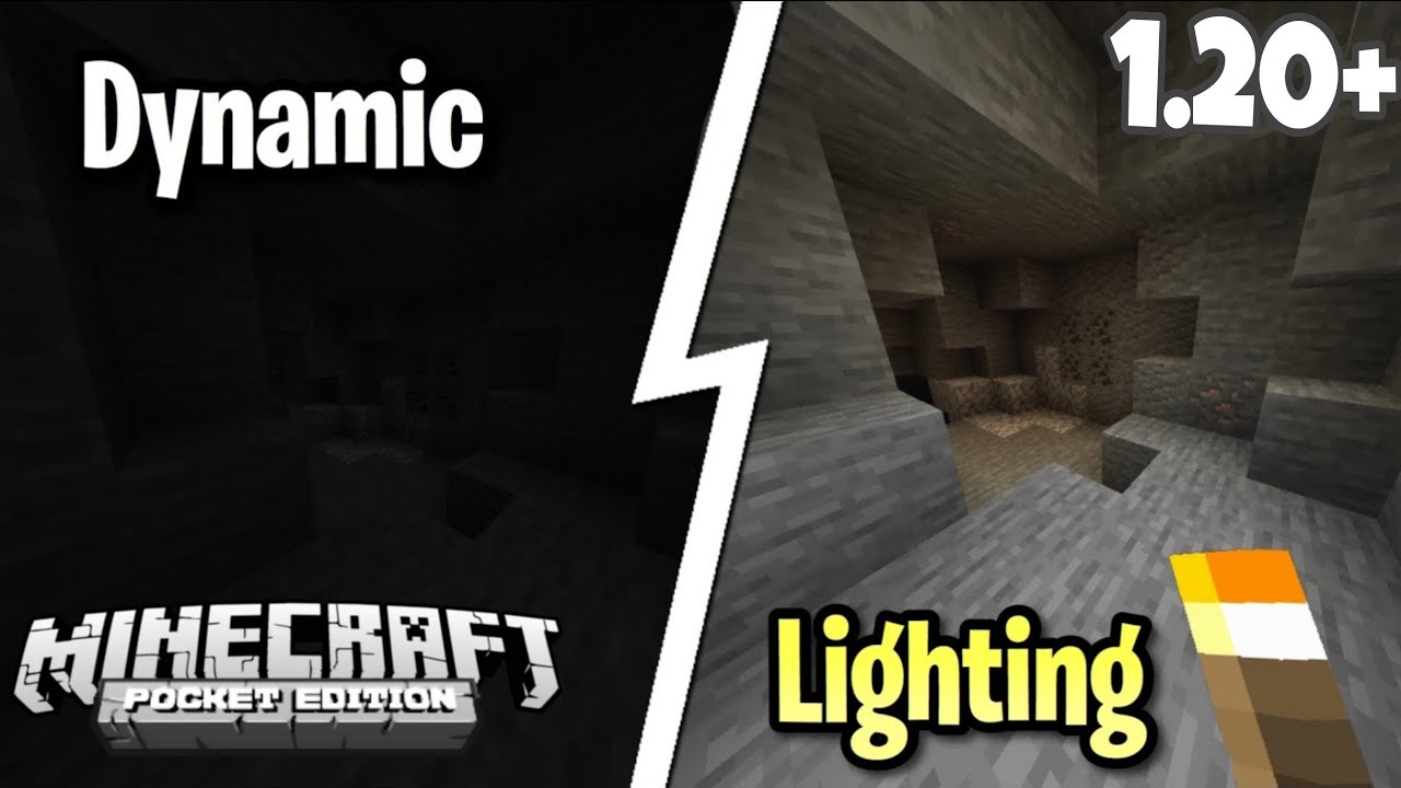 💯Working Dynamic Lighting Addon For Mcpe 1.20+|No Clickbait - YouTube