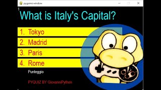 Pygame Quiz Maker