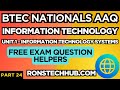 BTEC Nationals IT AAQ | Unit 1 IT Systems | "FREE Interactive Questions &amp; Instant Feedback" | P24 |