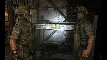 "Metro 2033", HD walkthrough (Ranger Hardcore), Chapter 2: Bourbon (Part 5 - Market)
