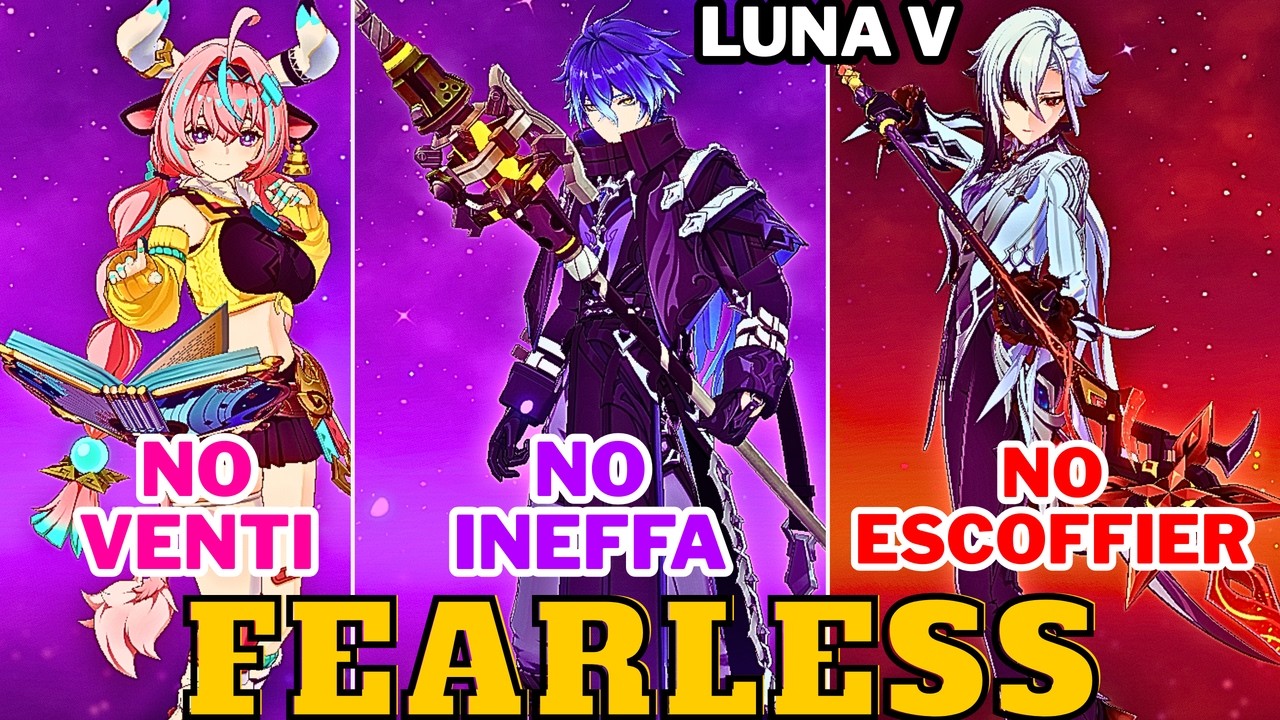 【NEW Stygian Onslaught 6.4/Luna V】 C0 Varesa x C0 Flins x C0 Arlecchino | Fearless Difficulty 5