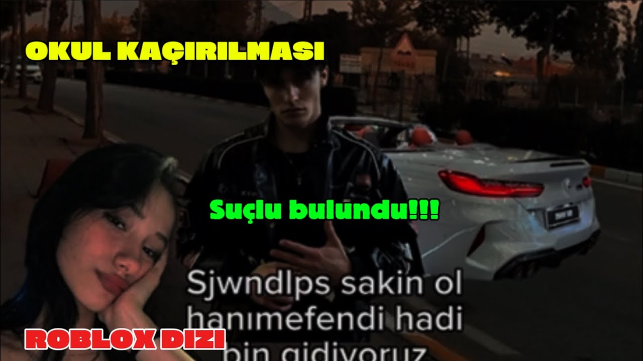Okul kaçırılması ~ SUÇLU BULUNDU ROBLOX DİZİ-konuşmalı dizi