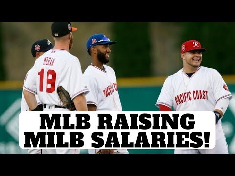 Vidéo: La MLB augmente le salaire minimum
