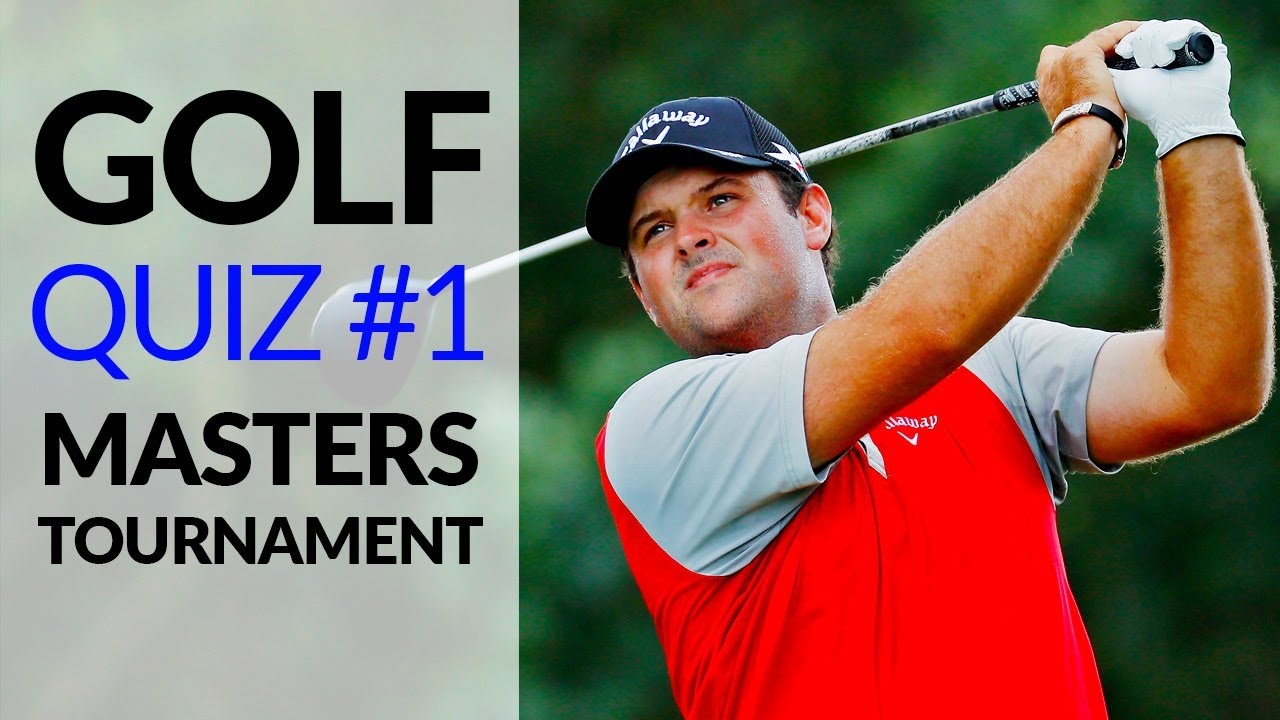 Golf Quiz 1 The Masters Tournament Test YouTube