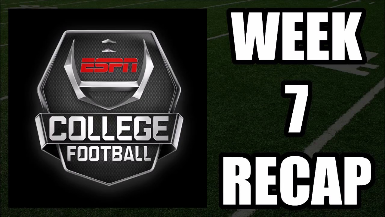 College Football Week 7 Recap Upsets All Over the Place YouTube