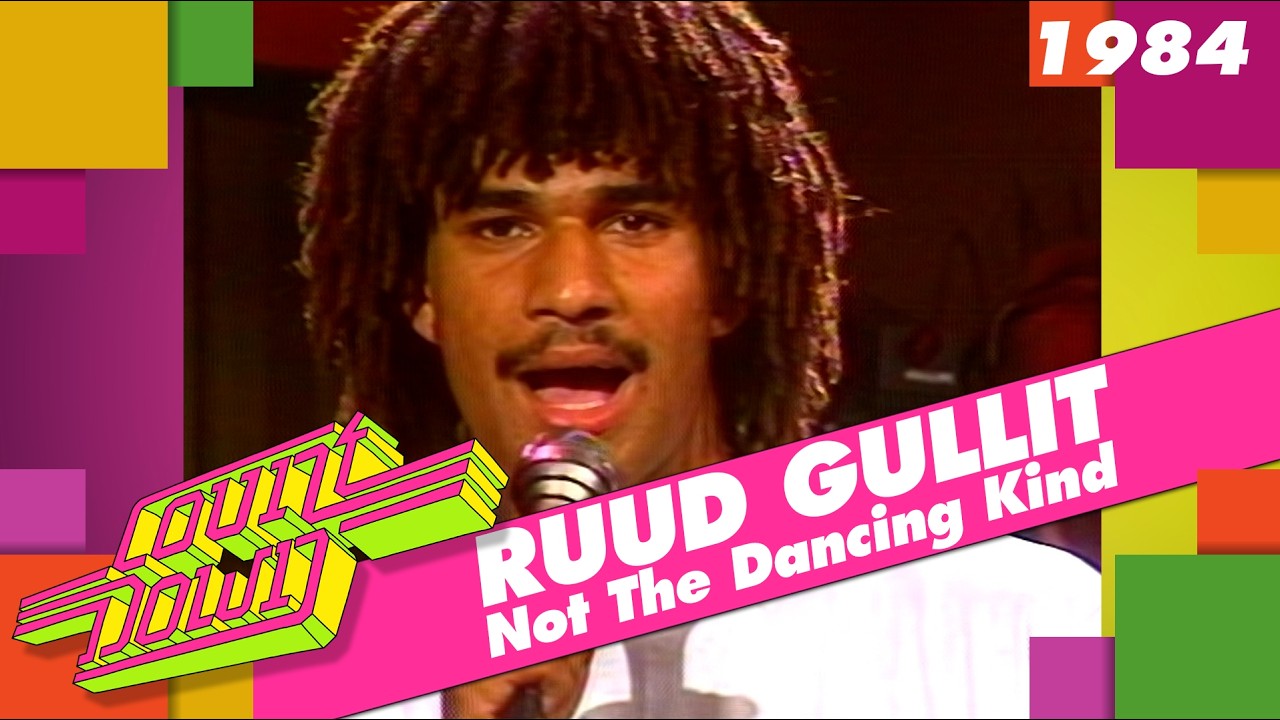 Football Star Ruud Gullit Turns Pop Singer – Not The Dancing Kind (Countdown, 1984)