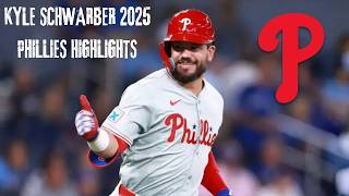 KYLE SCHWARBER 2025 PHILLIES HIGHLIGHTS #MLB, #PHILLIES, #KYLESCHWARBER