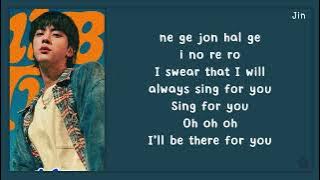 JIN - I'll Be There (Easy Lyrics)
