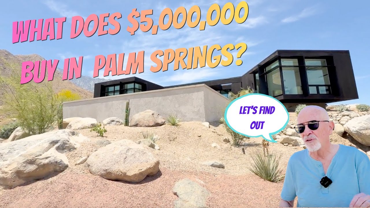 Palm Springs luxury Real Estate | tour 3 new construction desert modern homes