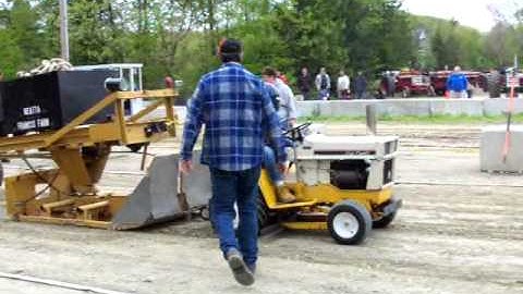 pulling with the cub cadet 128 part 2