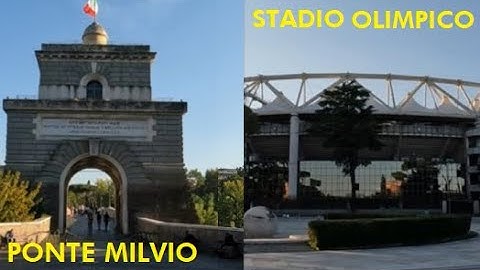 Thumbnail of Walking in Rome: Ponte Milvio, Stadio Olimpico (AS ROMA, SS LAZIO)