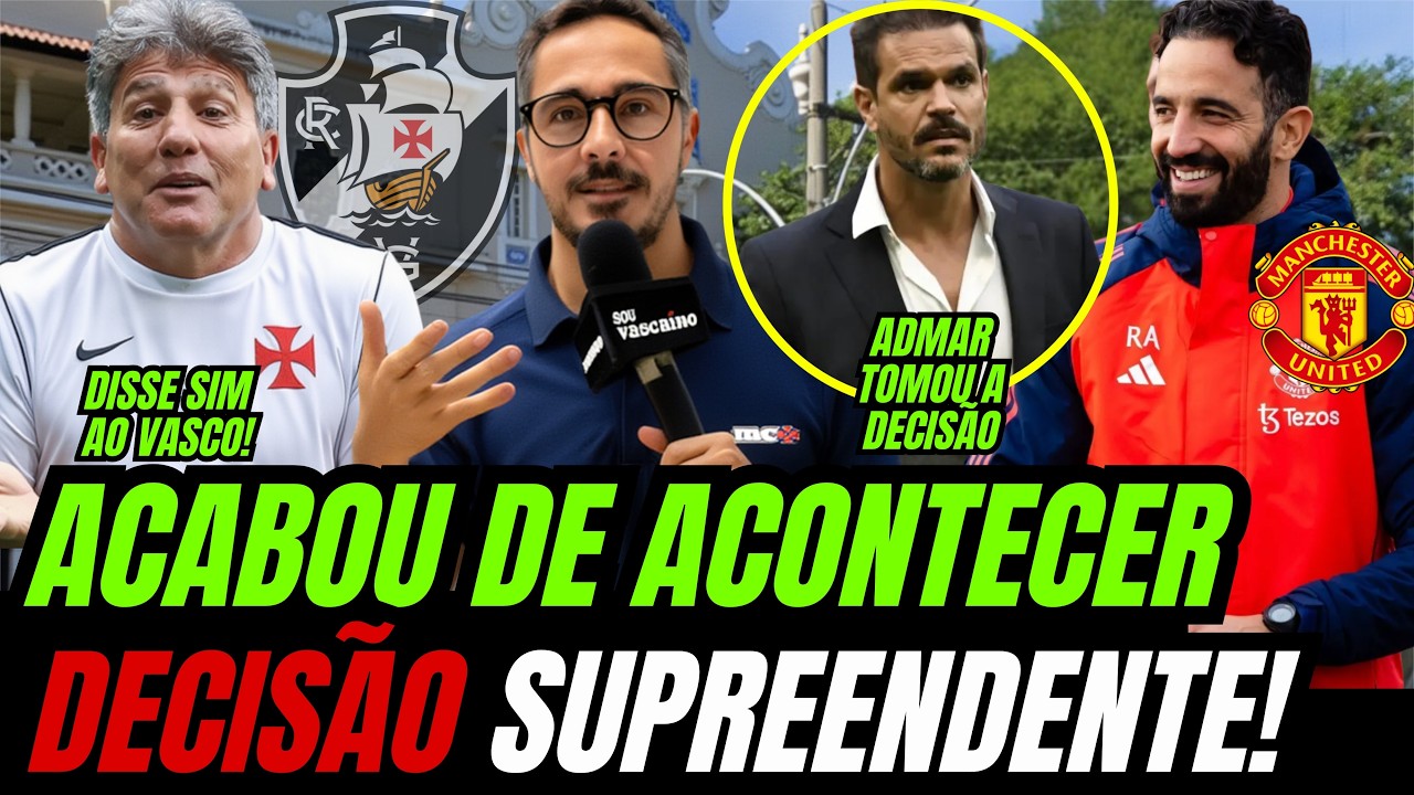 ACABOU DE ACONTECER AGORA AS 11H DA MANHǍ! VASCO TOMA DECISÃO SUPREENDENTE!