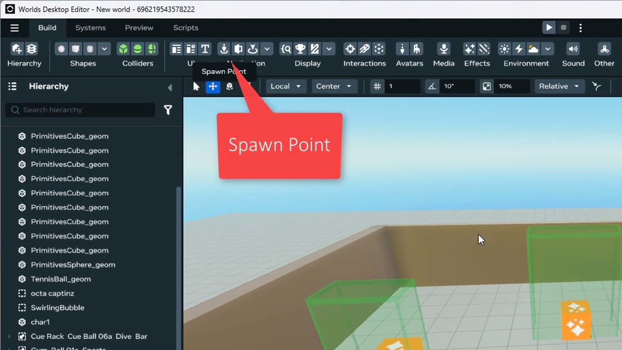 Horizon world teleport or teleport construction(ışınlanma ve ya teleport) 