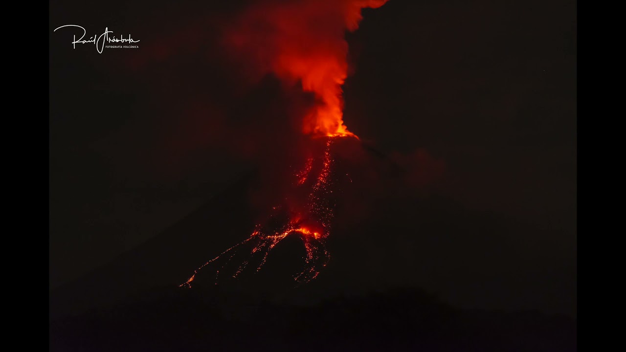 Flujo de lava 2 octubre 2016