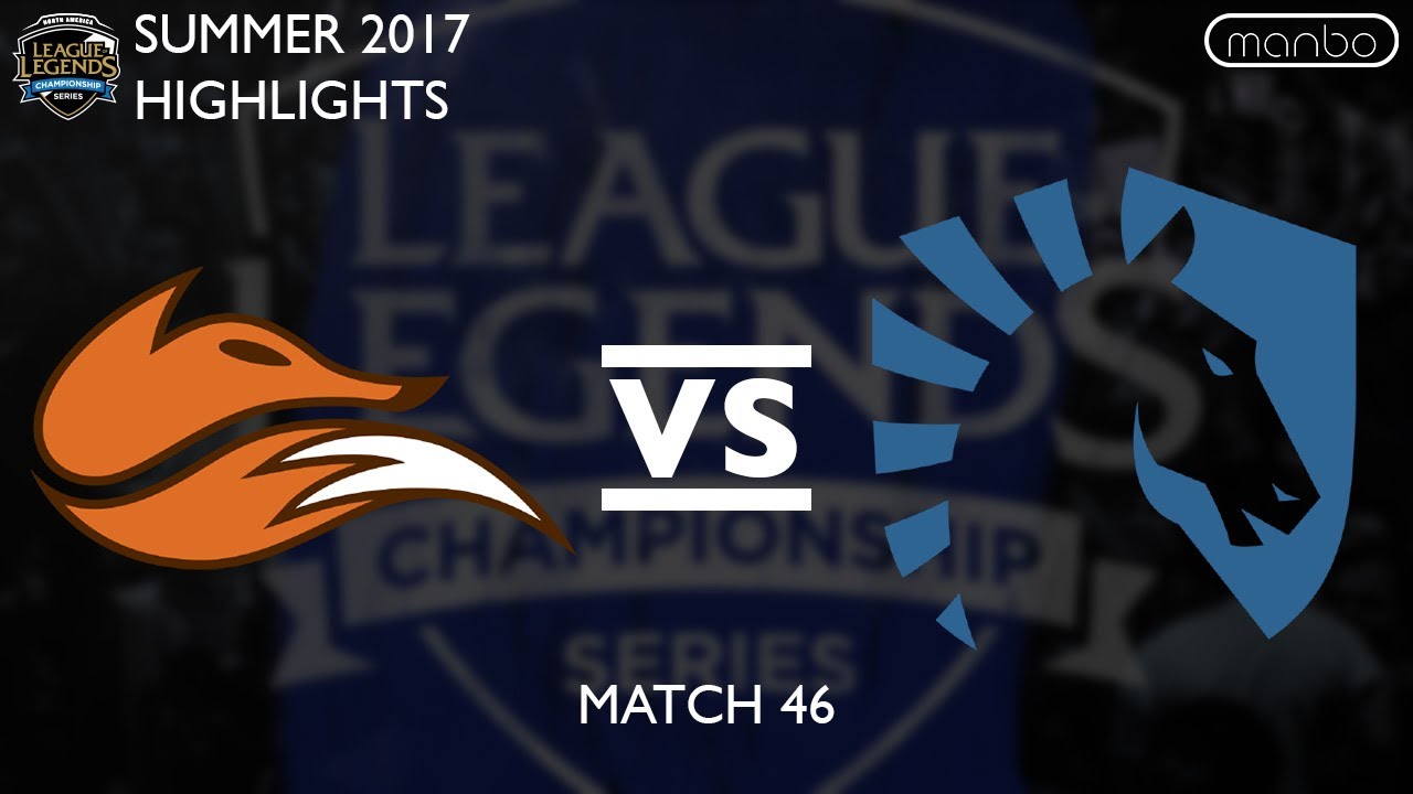 FOX vs TL All Games Highlights NA LCS Summer 2017 Echo Fox vs Team Liquid LoL eSports