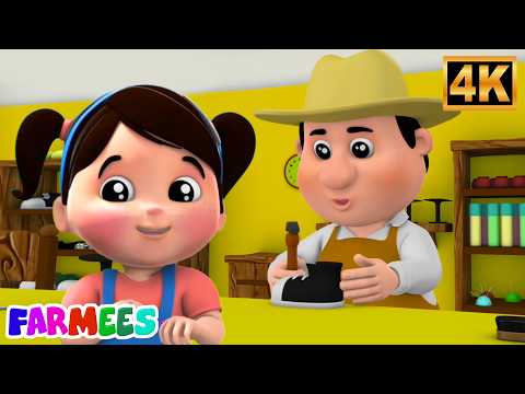 Cobbler Cobbler Mend My Shoe | Nursery Rhymes for Kids | Fun Learning Song