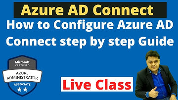 What is work of Azure AD Connect Agent | Configure Azure AD connect | Azure AZ-104 Training