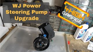 WJ Power Steering Pump into a XJ