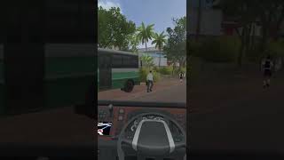 INDIAN BUS DRIVING IN CITY 🔚#shorts