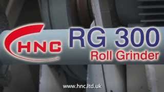 RG300 Mk1 Automatic Rubber Roll Grinder -- Overview