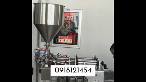 Máy chiết rót chất lỏng 1 vòi, 2 vòi bán tự động đủ loại dung tích giá tốt! 👍🤩🥰 - ☎️ : 0918121454