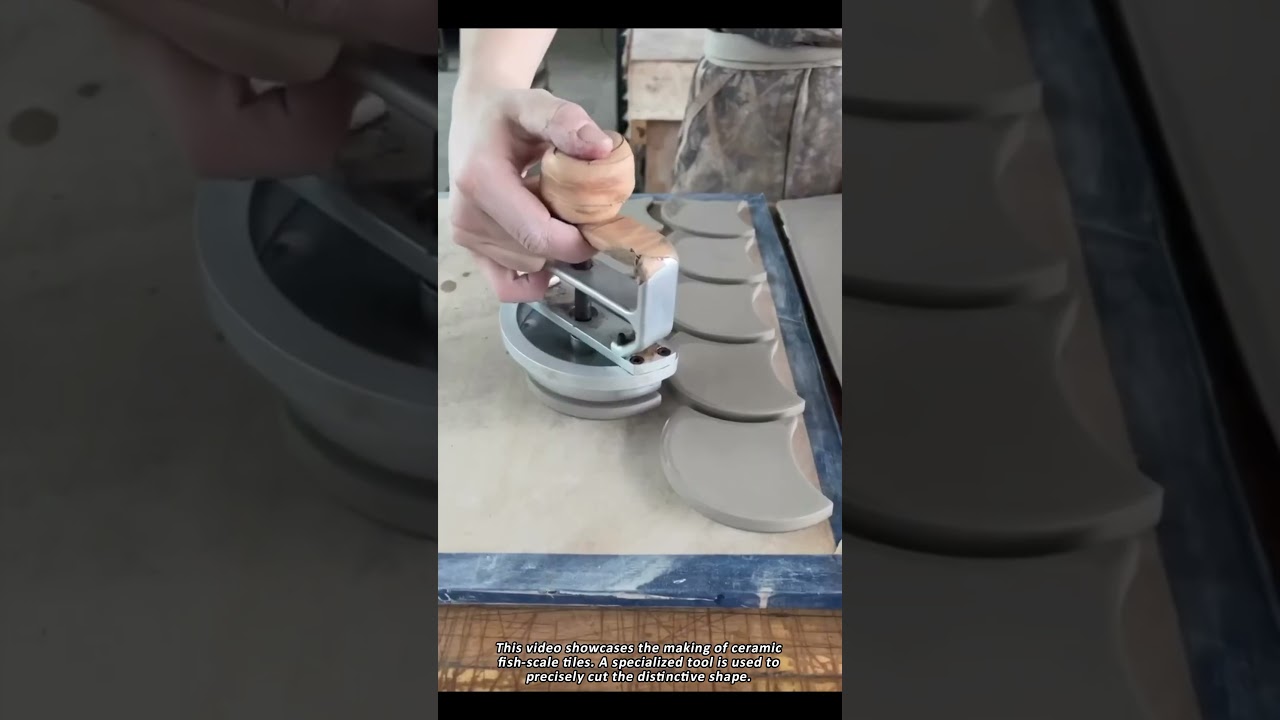 The Art of Handmade Fish Scale Tiles