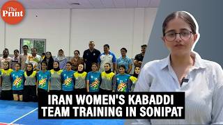 Iran women’s kabaddi team is training in Sonipat ahead of Asian Games
