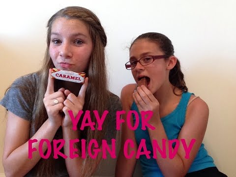 Americans try foreign candy *CHALLENGE* /with Gianna Marie
