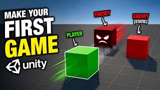 How to Make Your First Game in Unity (Complete Beginner Tutorial)