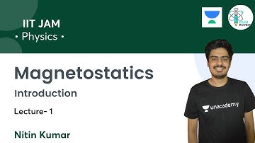 Magnetostatics | Introduction | L1 | IIT JAM |Exam Physics | Nitin Kumar