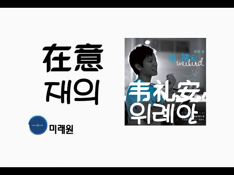 [중국노래] 한글가사/ 해석 /자막/병음 위례안 (韦礼安)의 마음이 쓰여서(在意 재의)