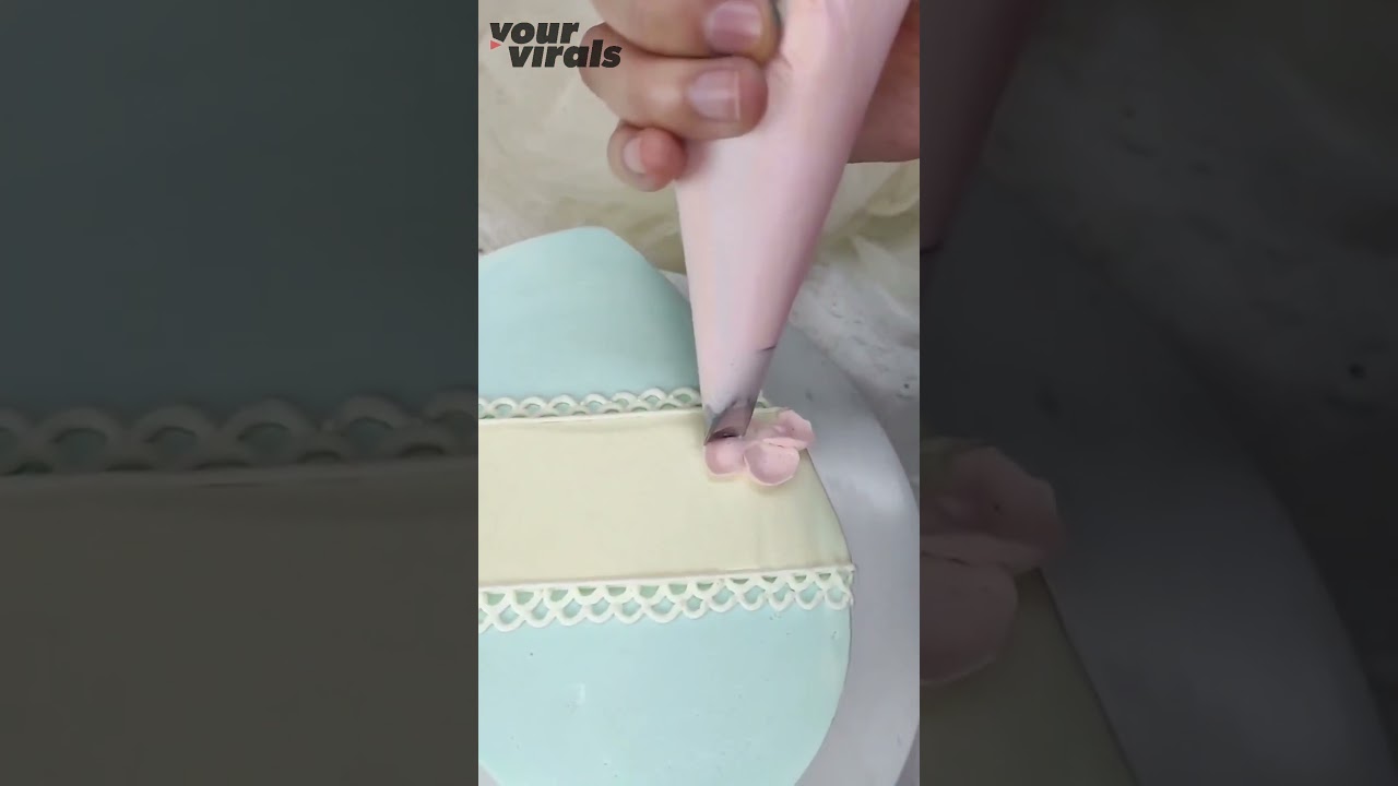 Mesmerizing cake decoration 🎂😍