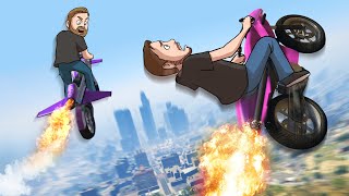 Jet Bike Race Across The Map! | GTA5