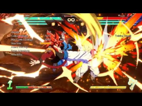 DBFZ JaiOfManyDrops2021 SS4 Gogeta midscreen solo meterless 5300 " Kinda optimal "